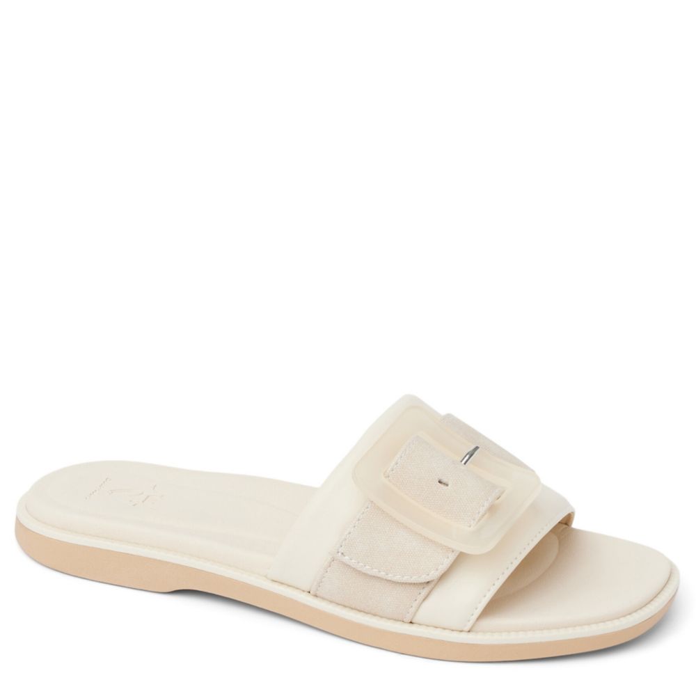 WOMENS LANA BUCKLE SLIDE SANDAL