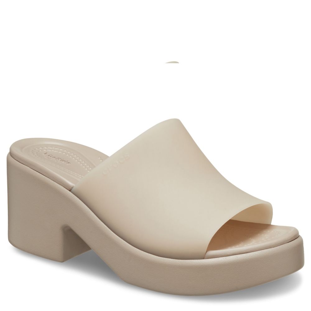 WOMENS BROOKLYN FROSTED SLIDE HEEL