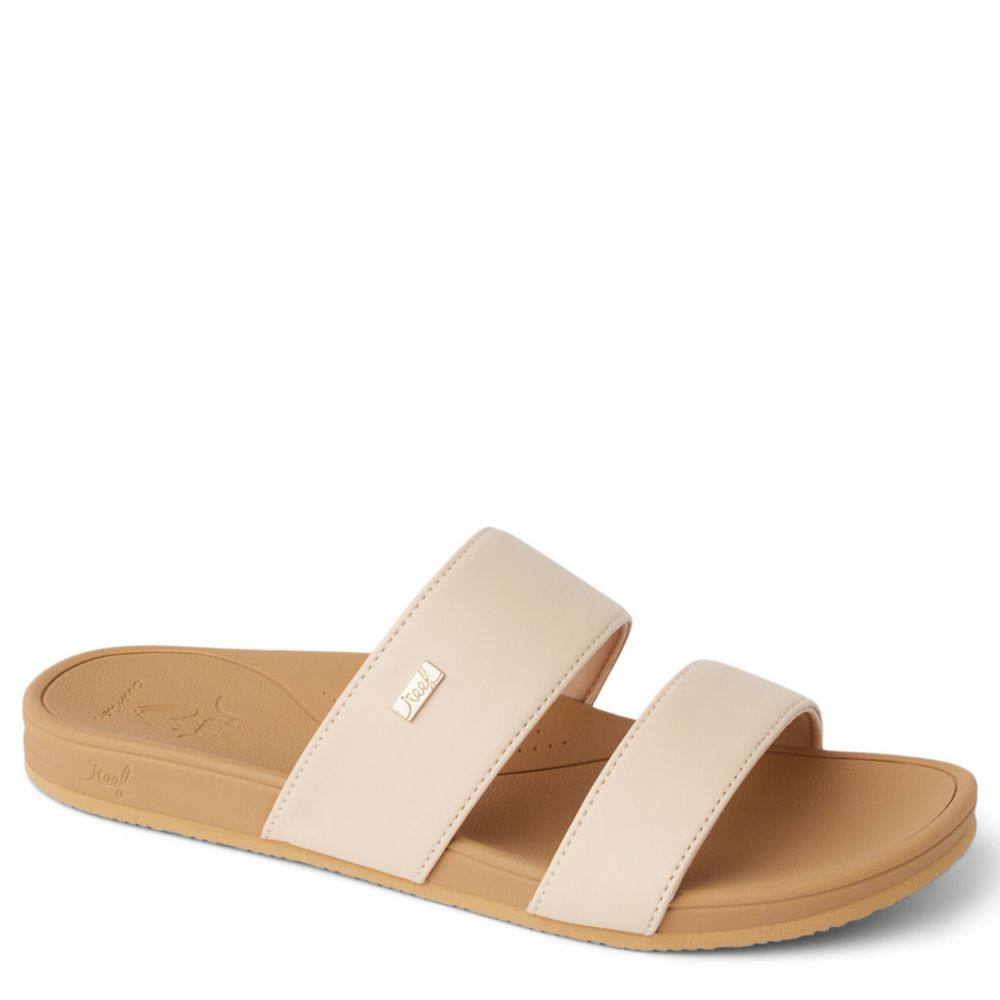 WOMENS BANDED HORIZON SLIDE SANDAL