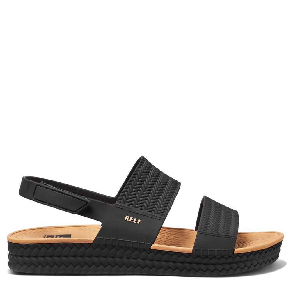 REEF WOMENS BANDED HORIZON SLIDE SANDAL - OFF WHITE