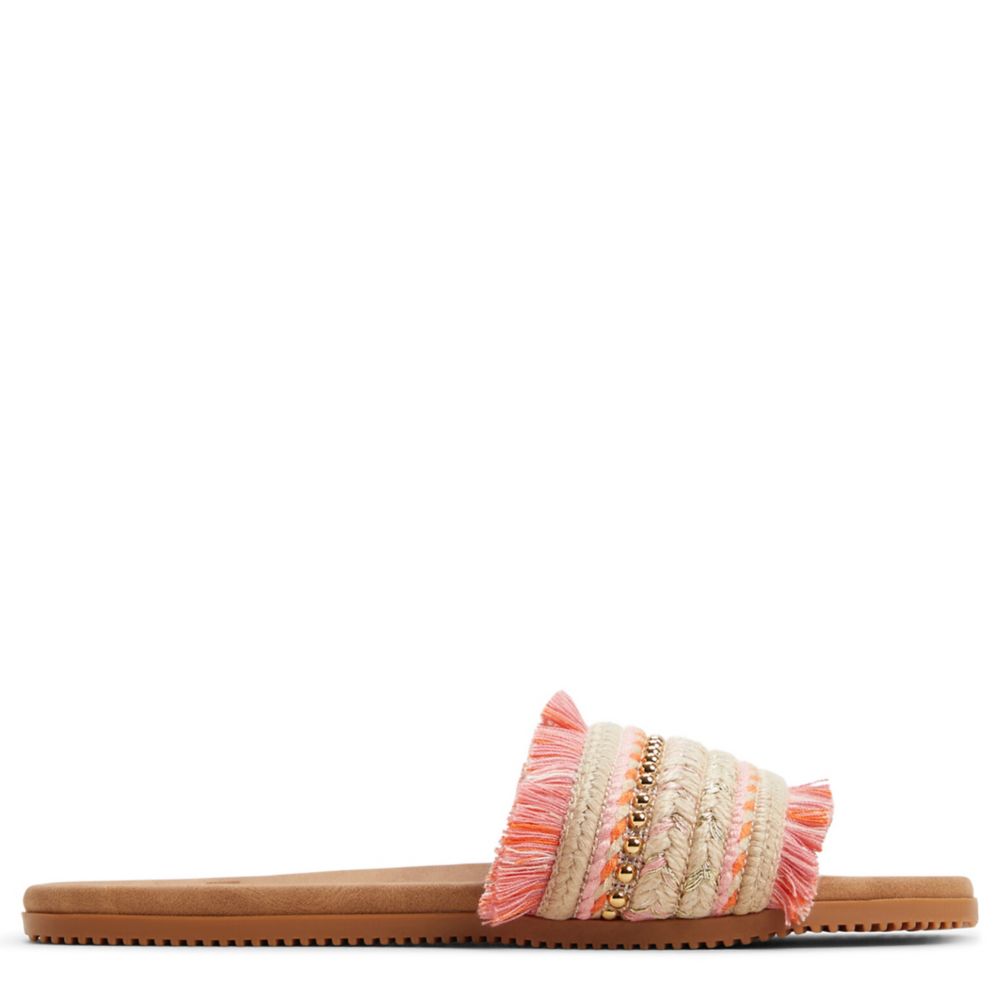 WOMENS POSITANO SLIDE FLAT SANDAL