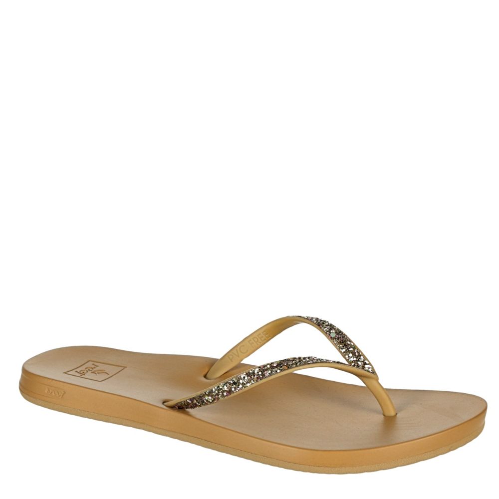 reef leopard print flip flops