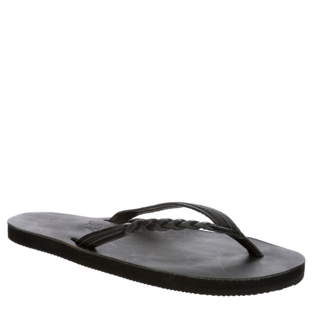 rainbow sandals black womens