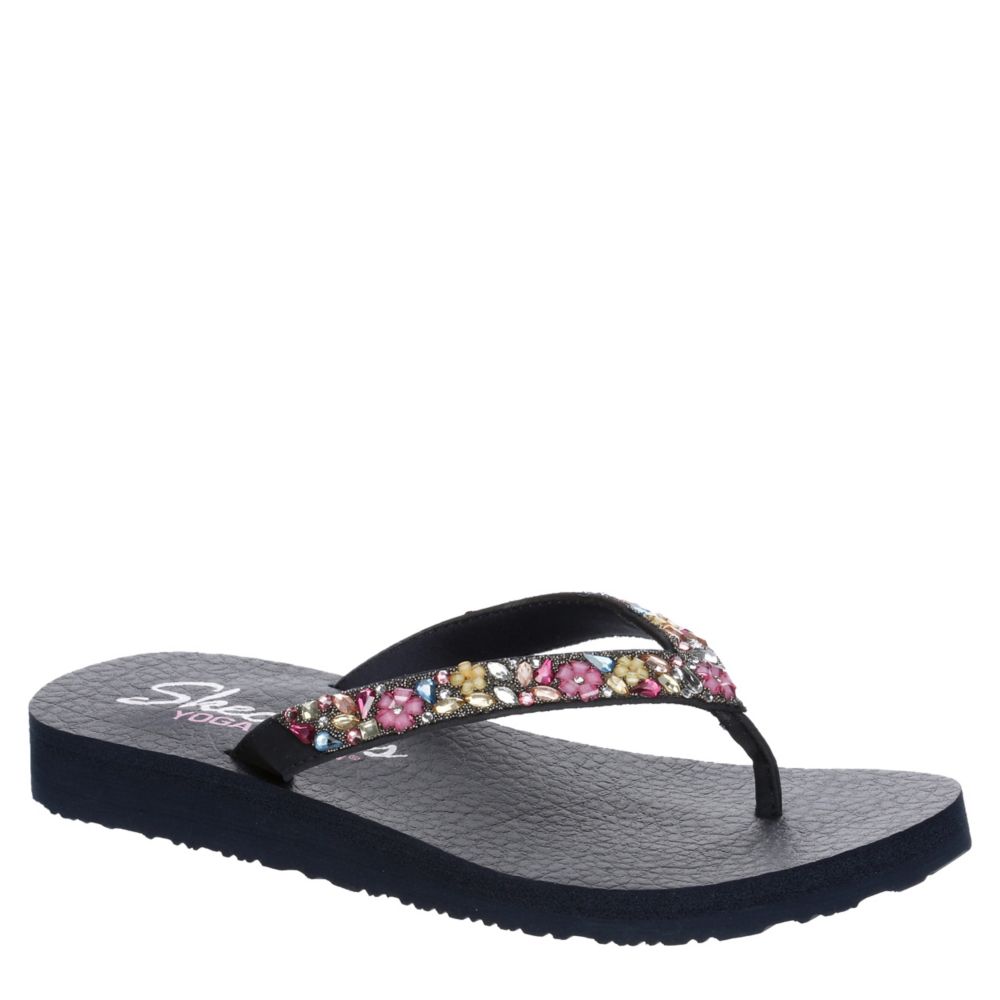 WOMENS MEDITATION DAISY GARDEN FLIP FLOP SANDAL