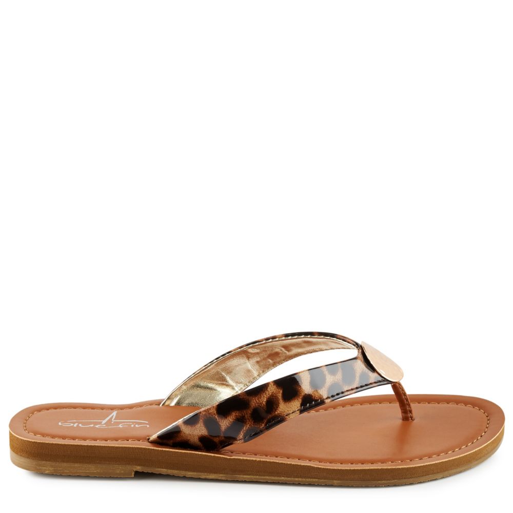 Leopard Bluefin Womens Hamlyn | Sandals | Rack Room Shoes