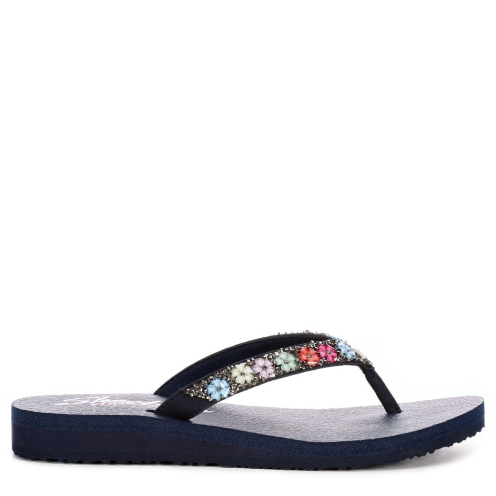 skechers cali women's flip flops