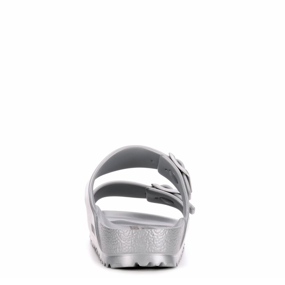 birkenstock arizona essentials silver