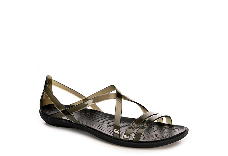 Black Crocs Womens Isabella Strappy Sandal | Sandals | Rack Room Shoes Crocs Womens Isabella Strappy Sandal. $39.99. BLACK