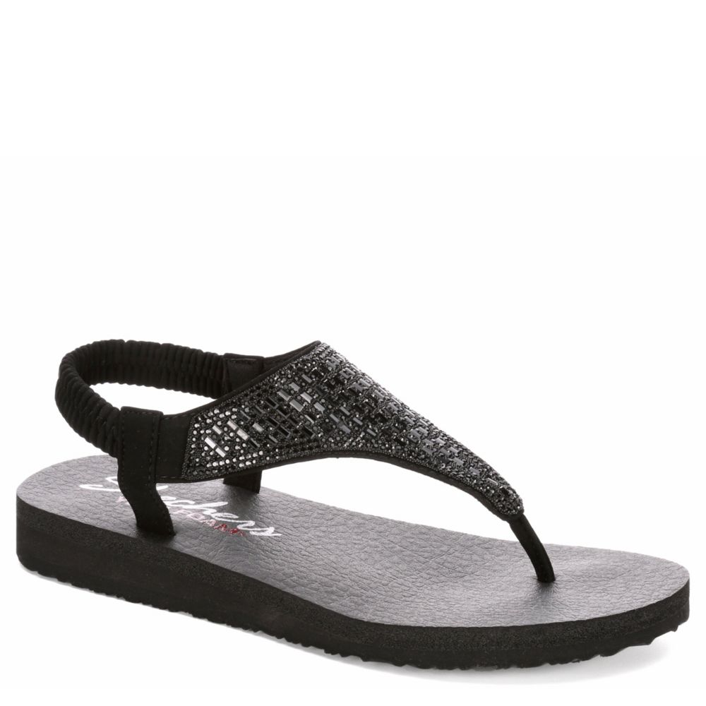 skechers cali women's flip flops