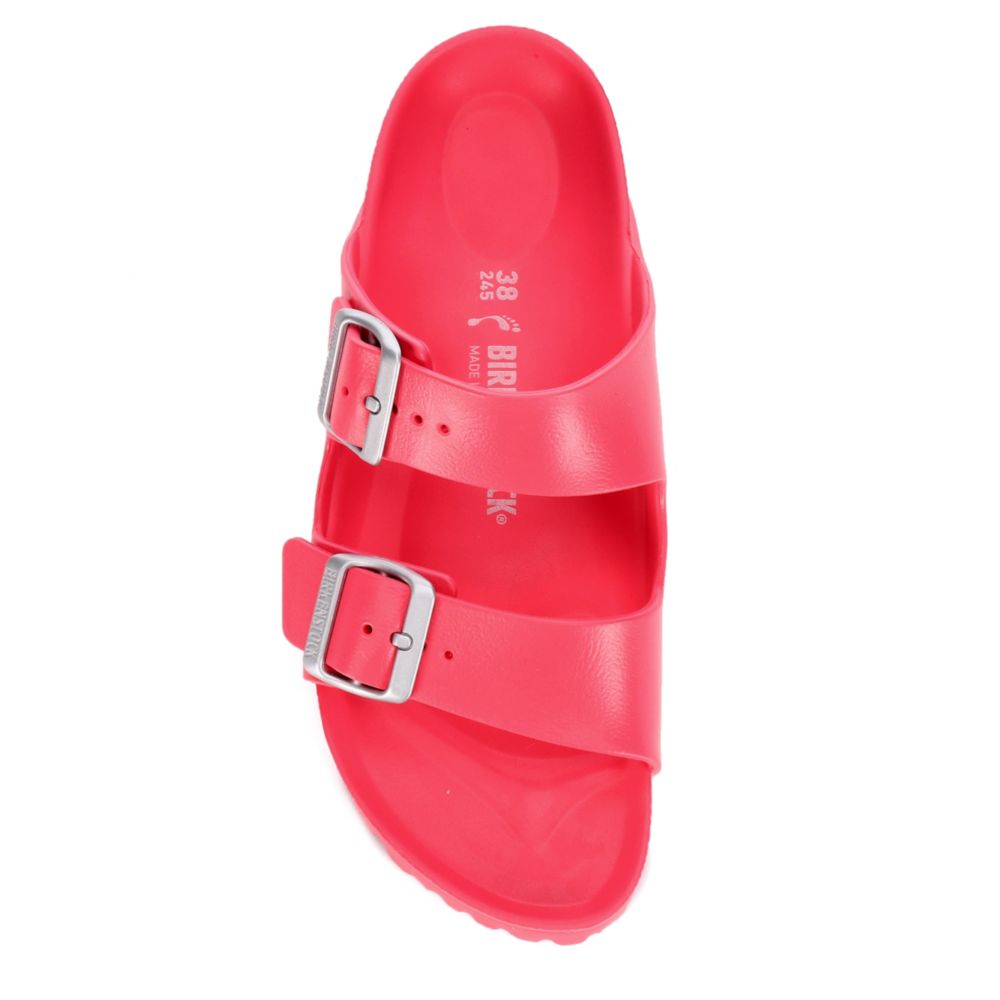 coral birkenstocks