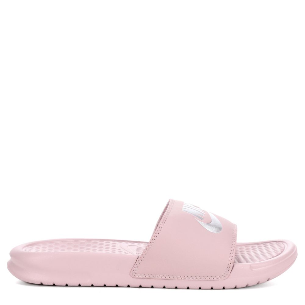 nike slides benassi pink