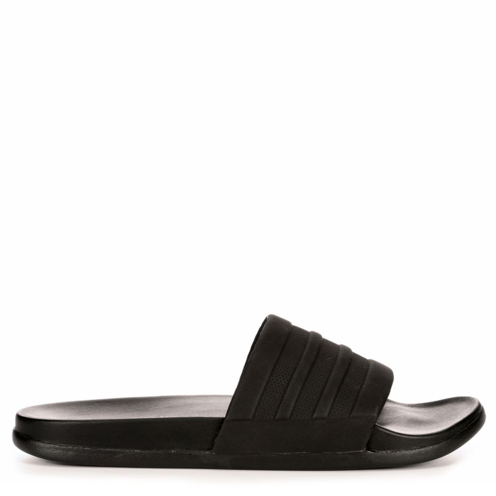 womens adidas black slides