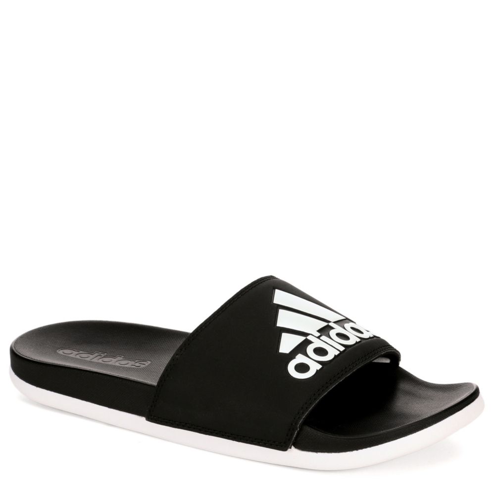 womens black adidas sliders