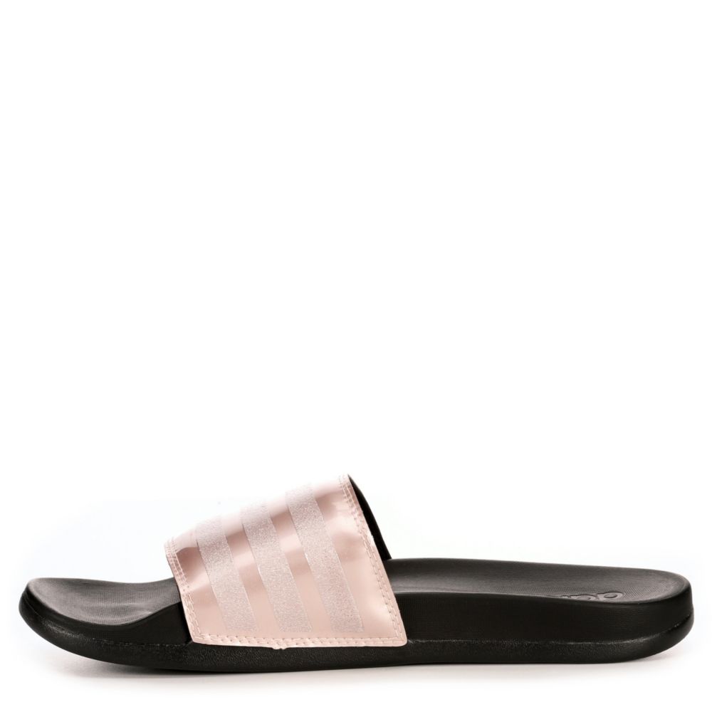 adidas women's adilette cloudfoam plus explorer slides