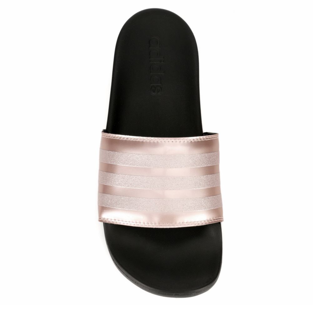 adidas adilette sandals rose gold