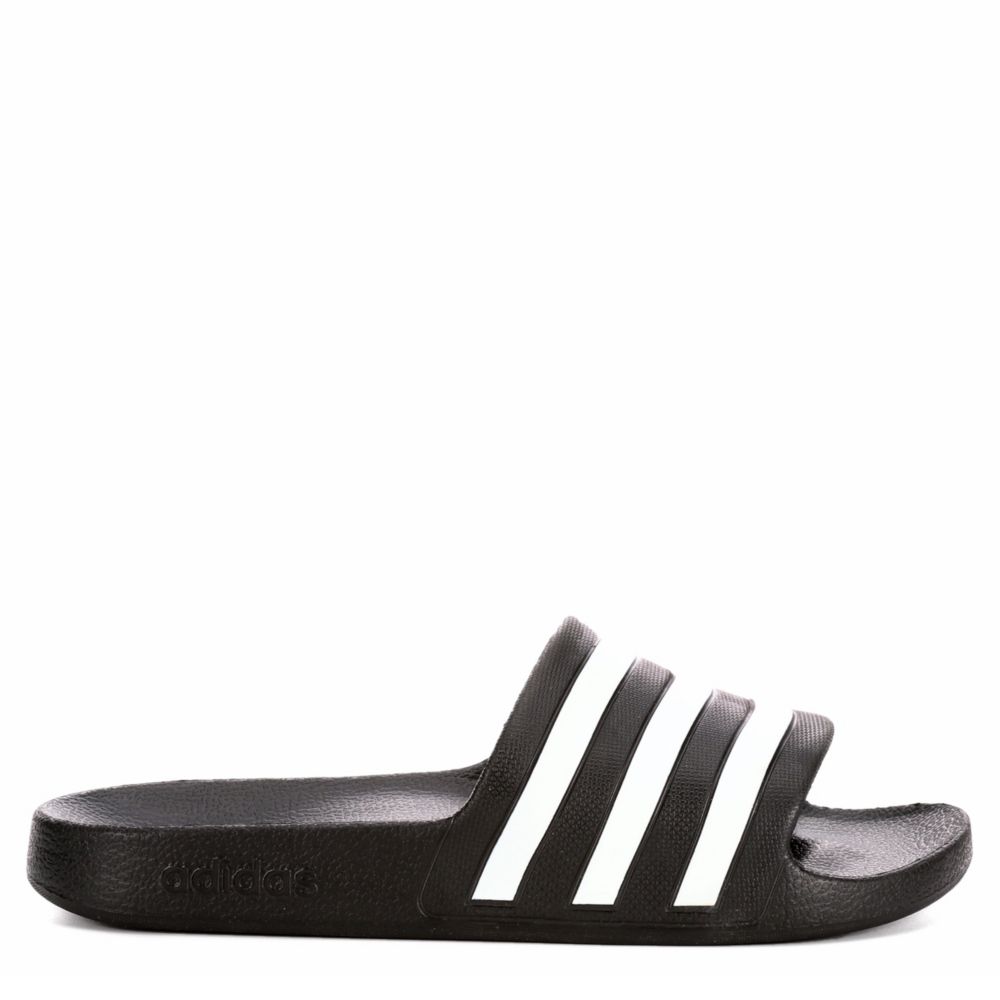 Black Adidas Adilette Aqua Women S Slides Rack Room Shoes