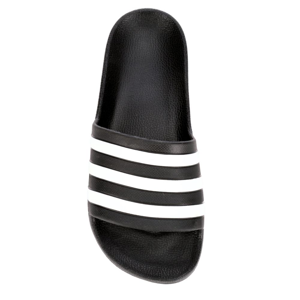 Black Adidas Adilette Aqua Women S Slides Rack Room Shoes