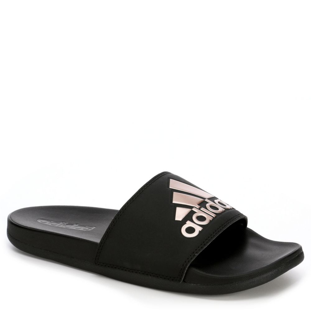 adidas womens slides black