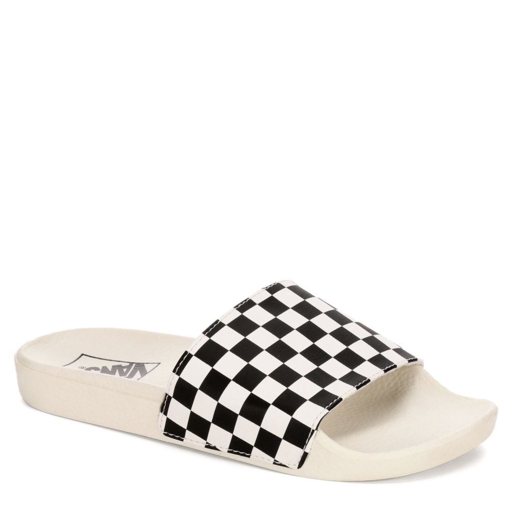 White Vans Womens Slide-one Sandal 