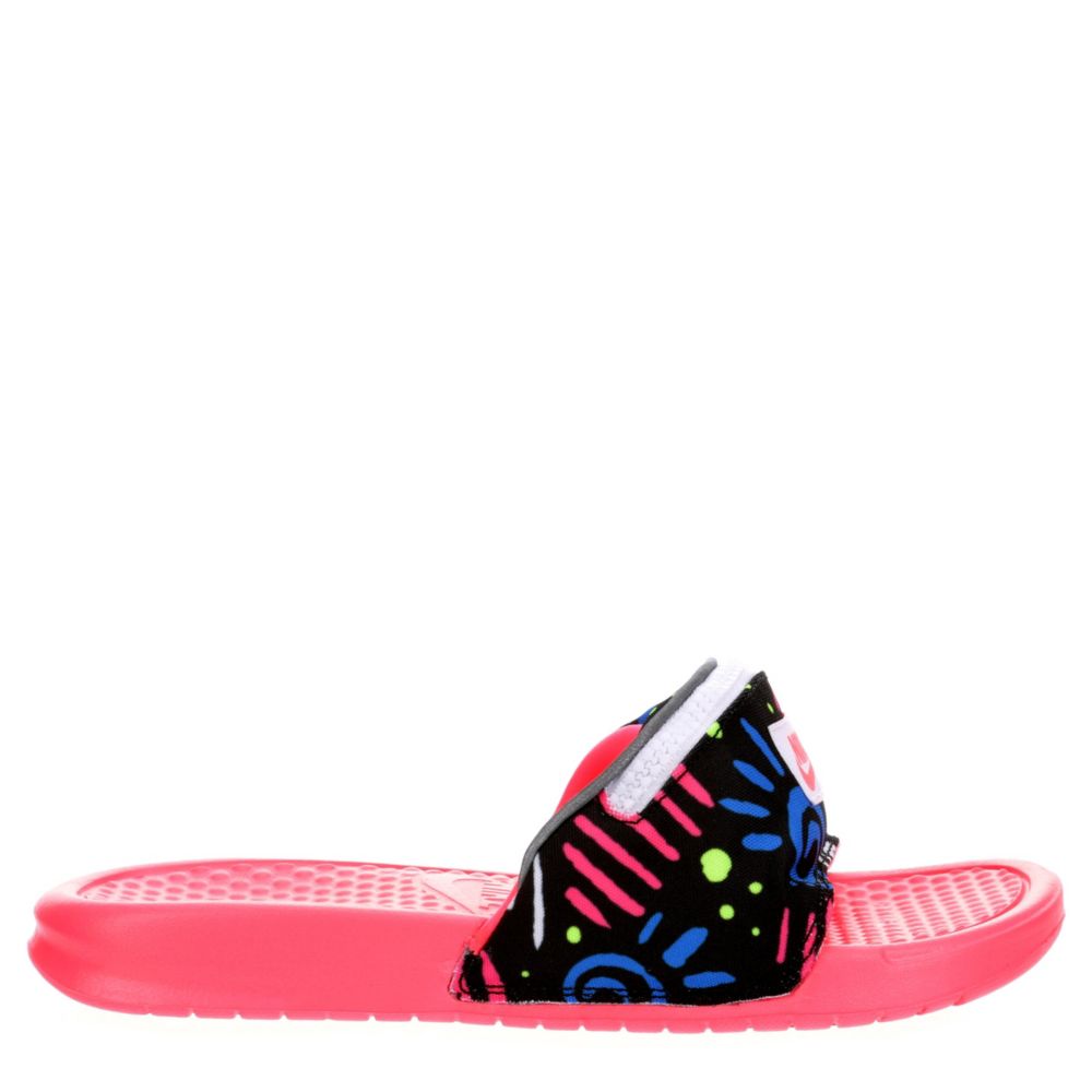 nike fanny pack slides pink