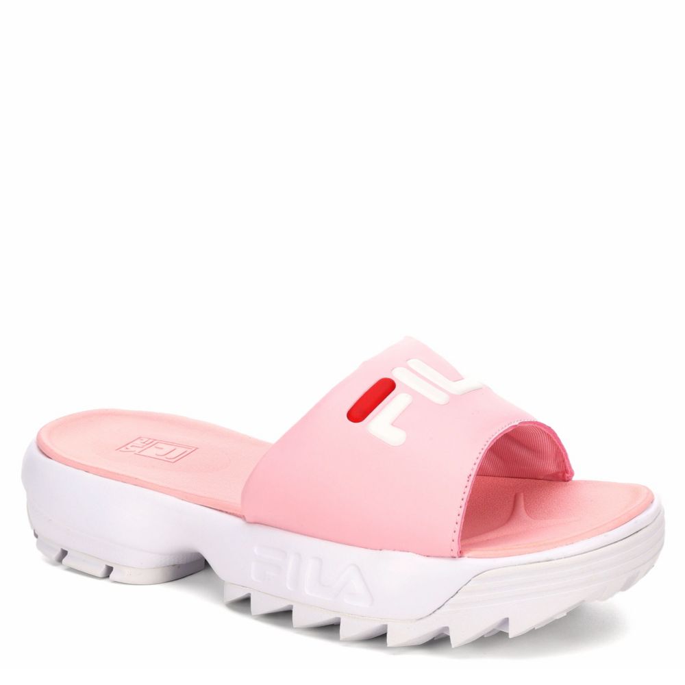 fila slides pink