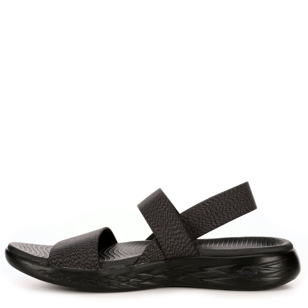 Skechers Womens Skechers On The Go 600 Flawless Slingback Sandal Light Mauve Sandals From Shoes Real Simple