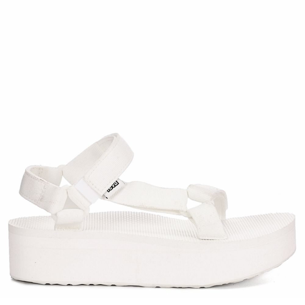 teva bright white flatform universal sandals