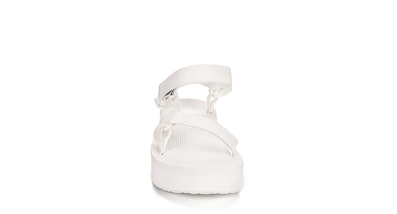 White Teva Womens Flatform Universal Platform Sandal | Sandals | Rack Room Shoes