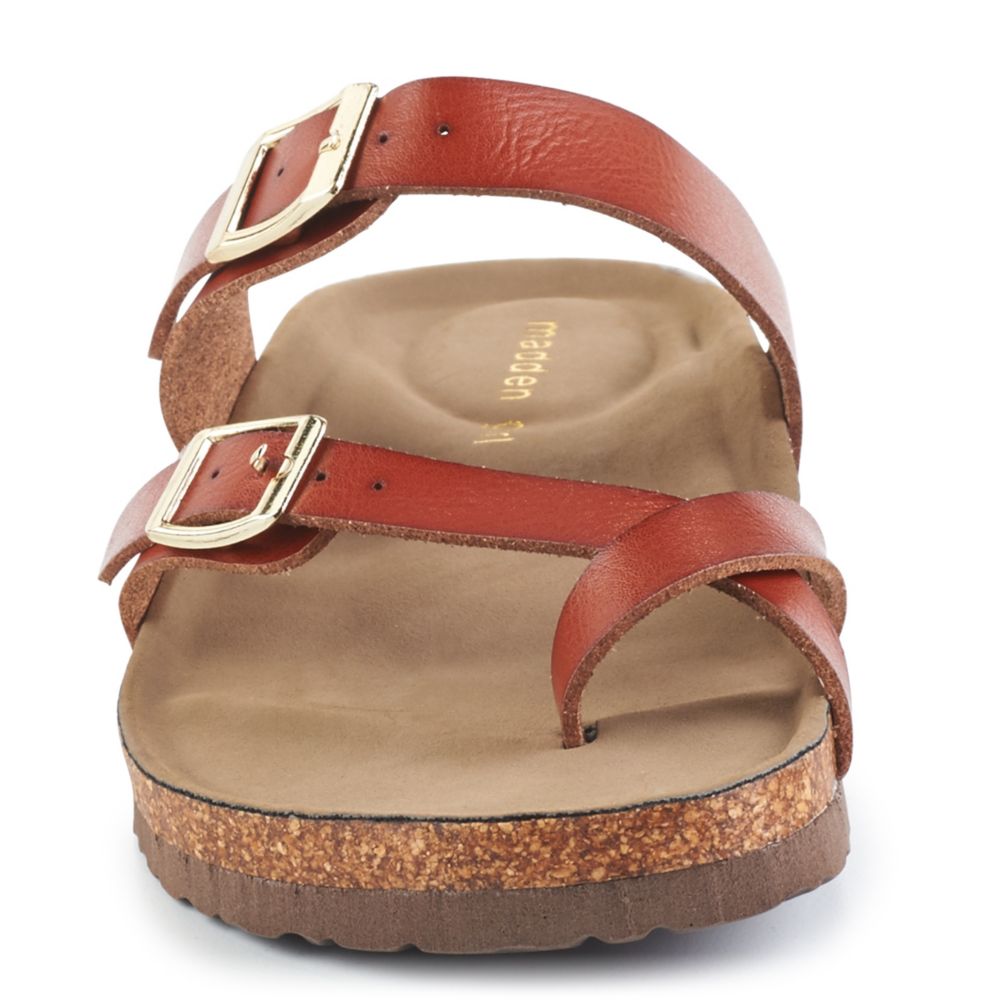 Madden girl clearance bryceee sandal cognac