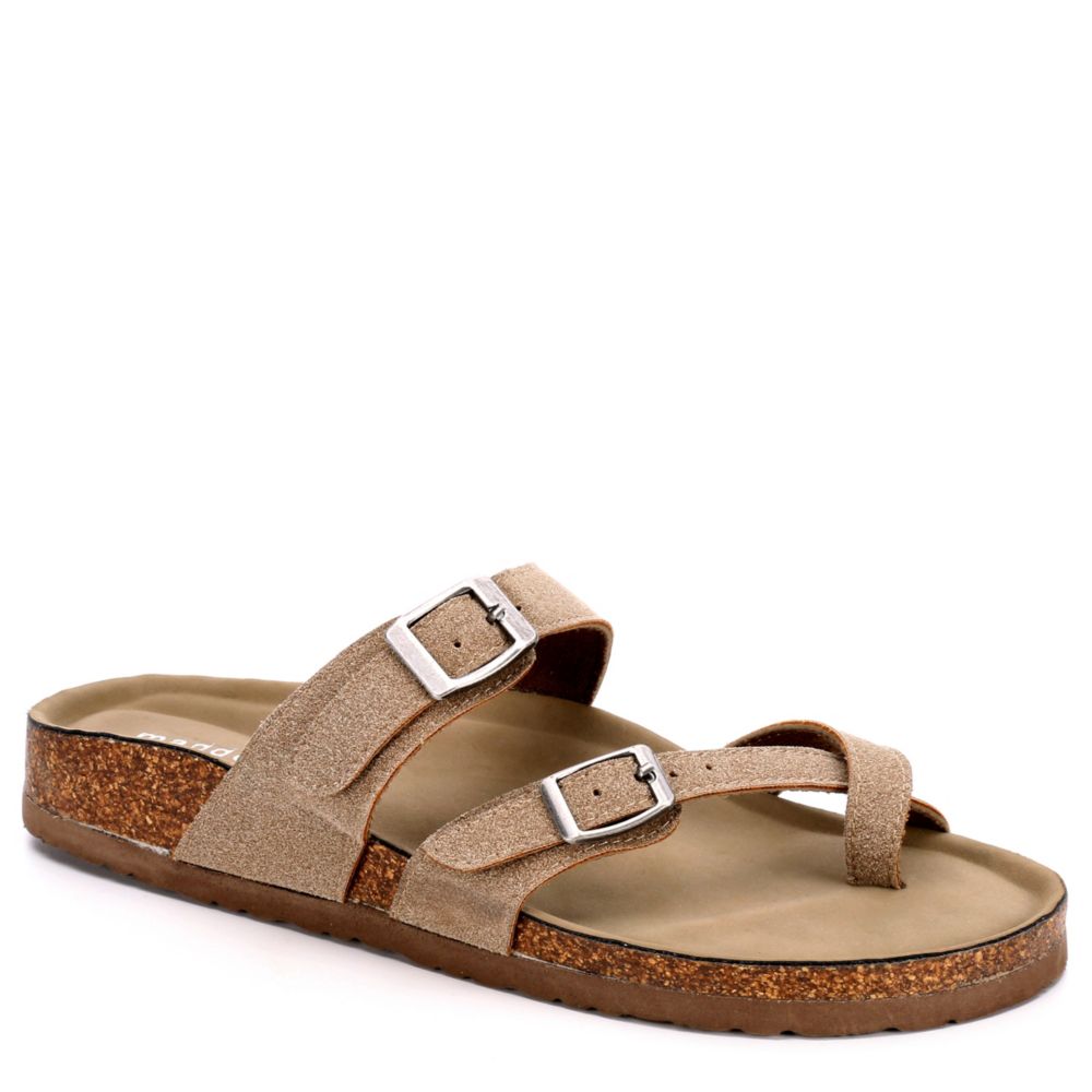 women's madden girl bryceee footbed sandals