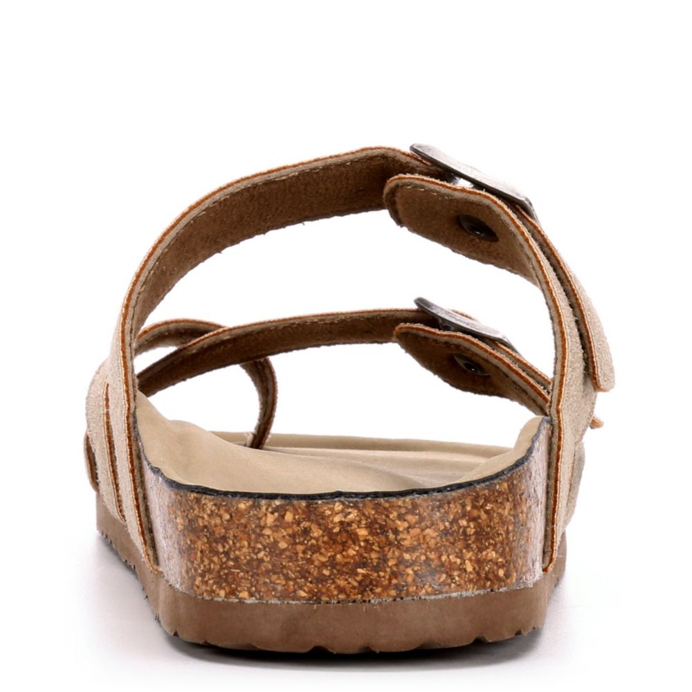 Madden girl brycee sandals rose online gold