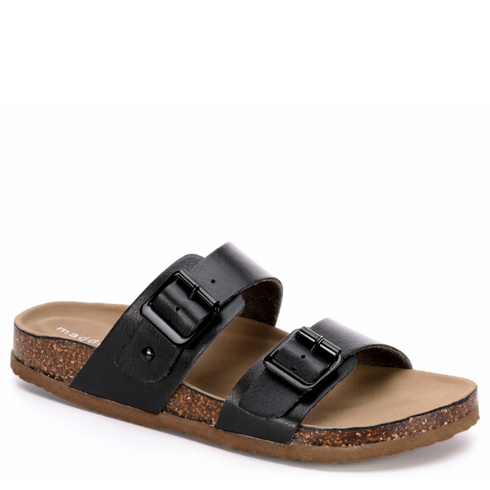 madden girl slip on sandals