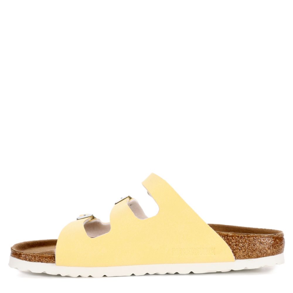 pale yellow birkenstocks