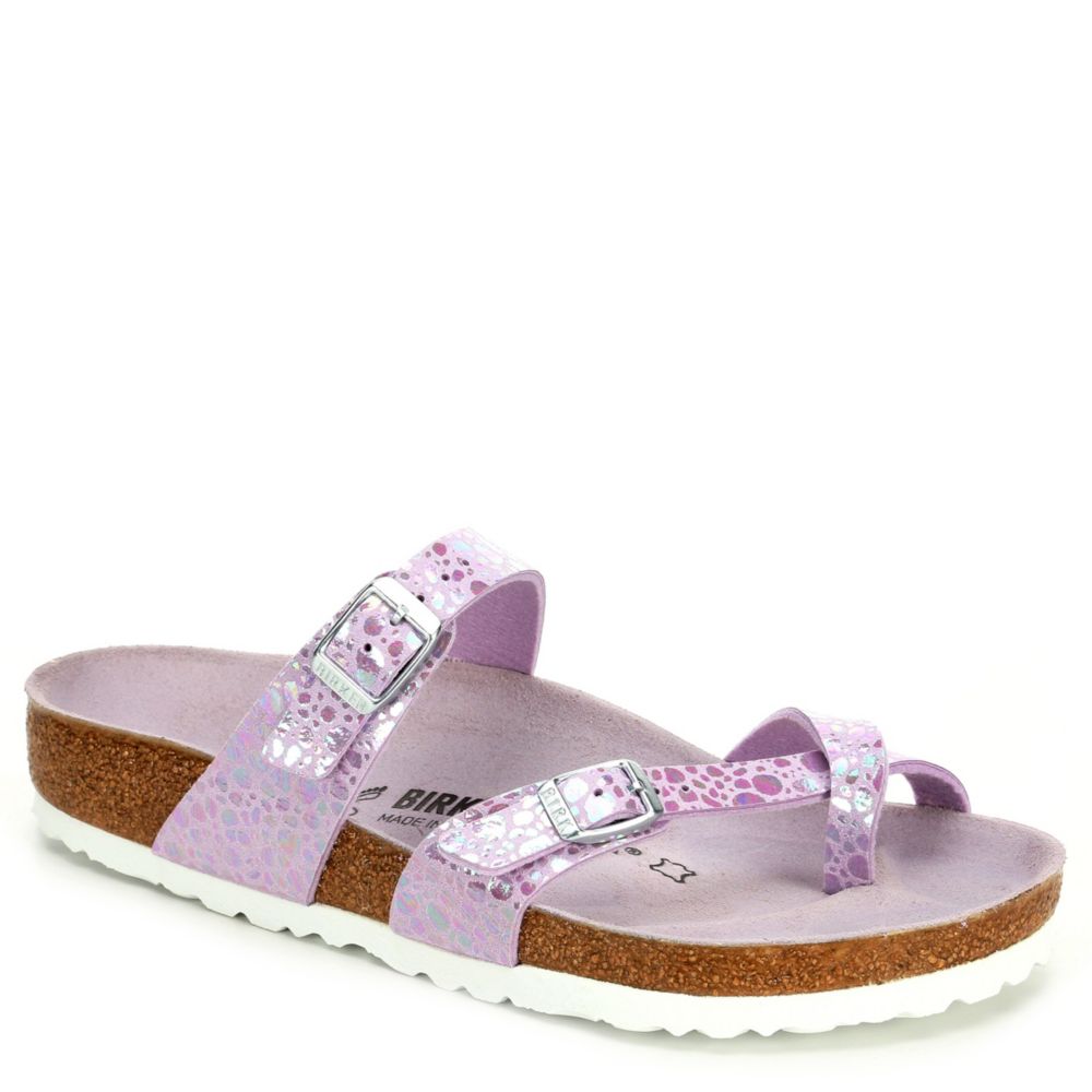 pink birkenstocks mayari