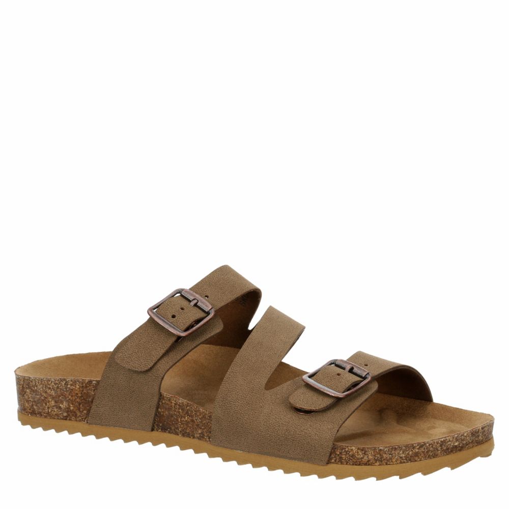 Brown Bjorndal Womens Ellyn Footbed Sandal | Sandals | Rack Room Shoes