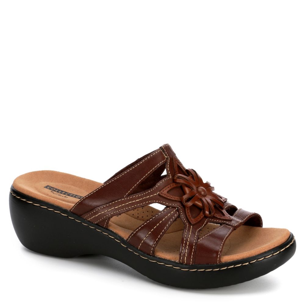 clarks delana venna wedge sandal