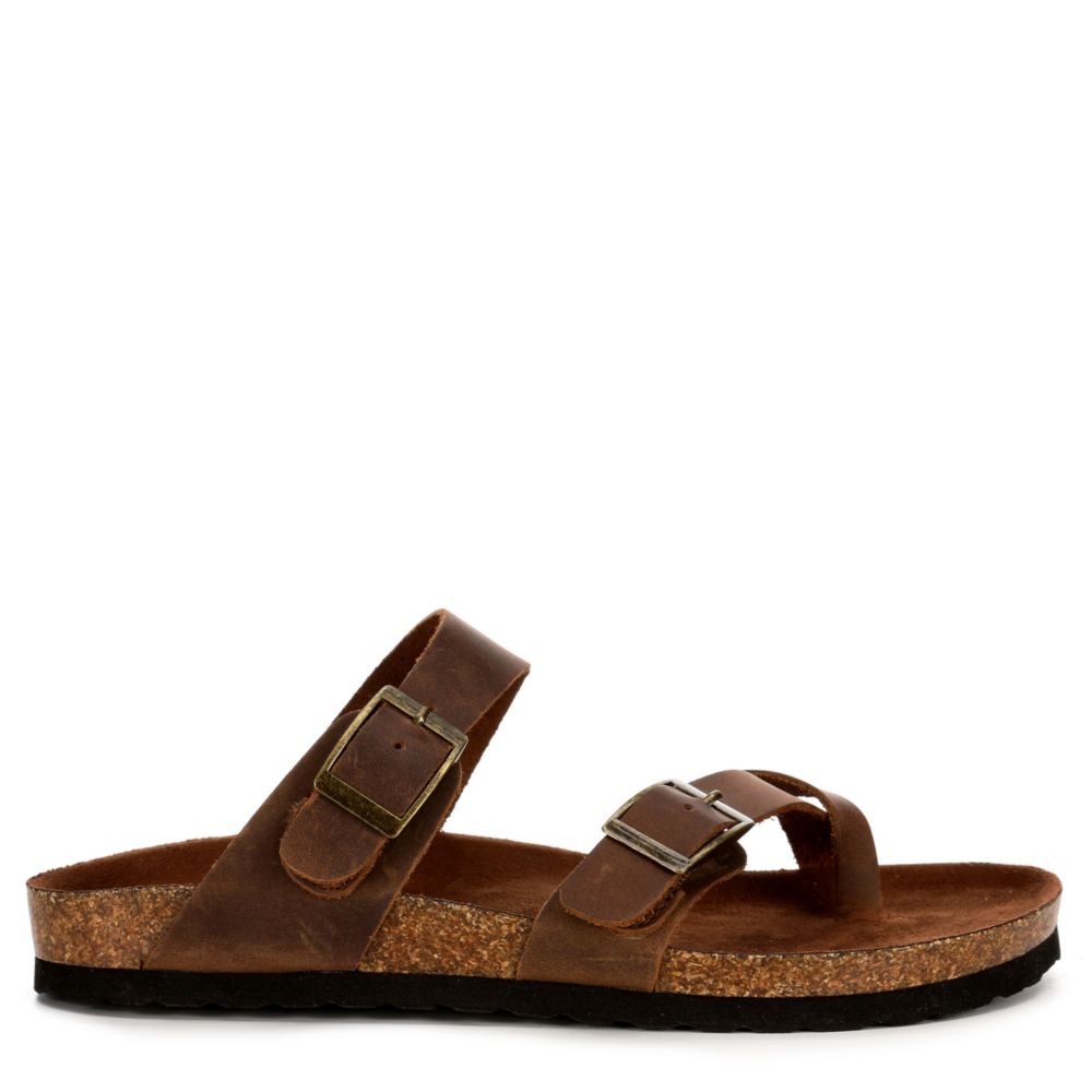 white mountain mens sandals