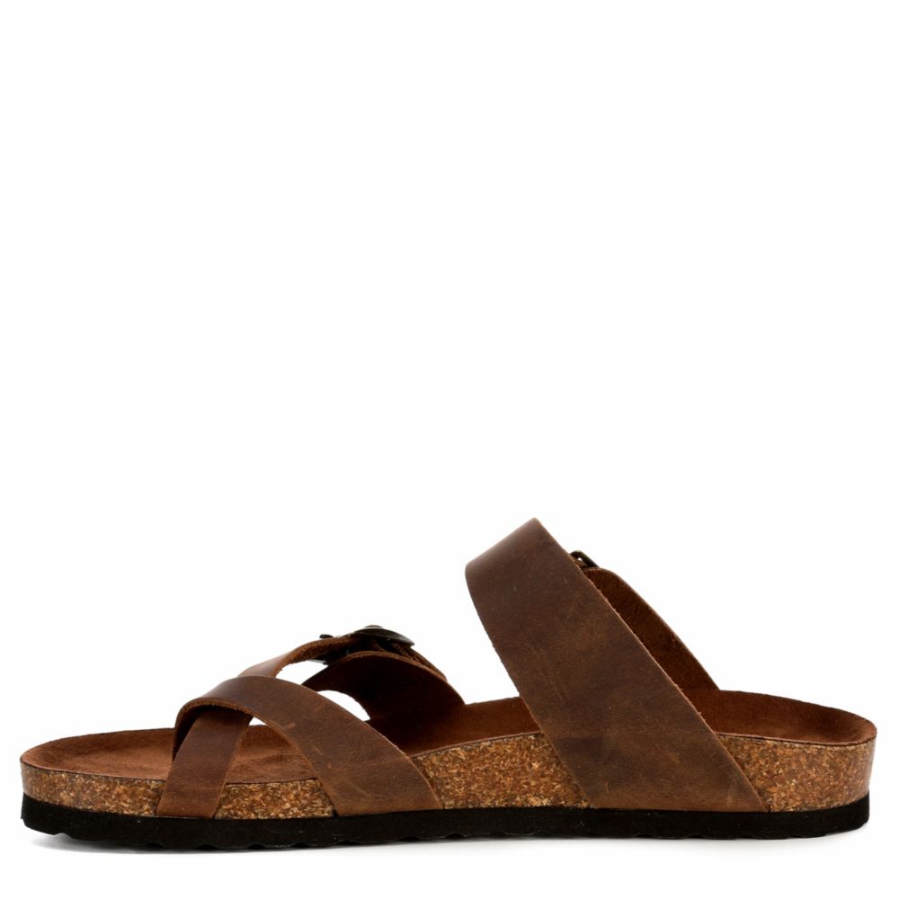 WOMENS GRACIE FOOTBED SANDAL