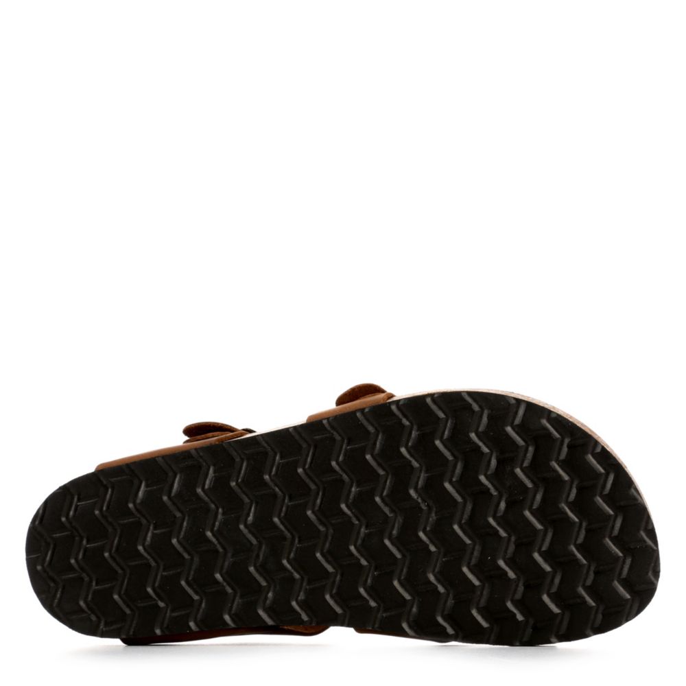 white mountain gracie footbed sandals