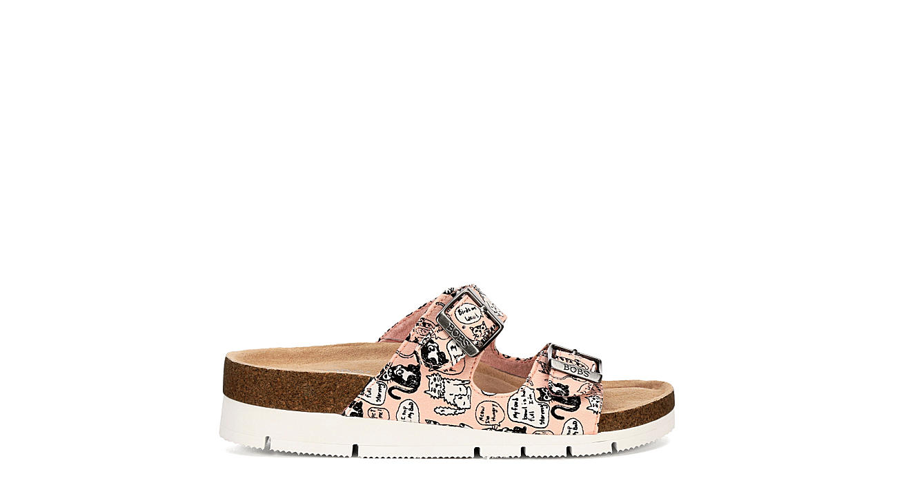 SKECHERS BOBS Womens Bohemian Quote Me - PINK