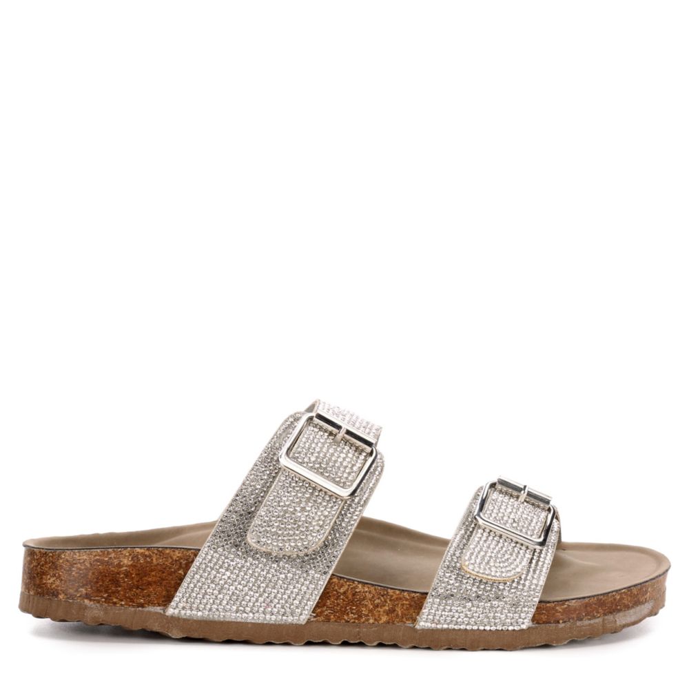 madden girl iridescent sandals