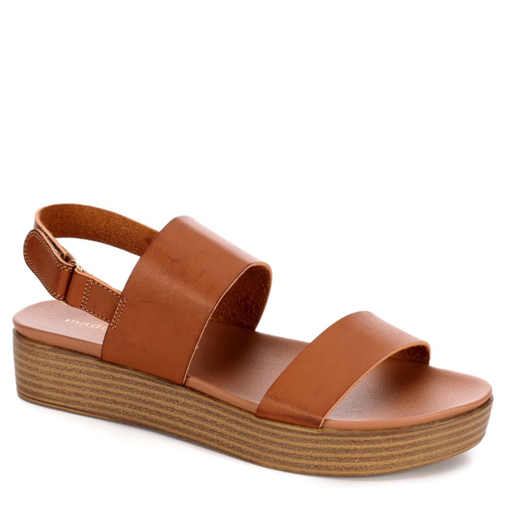 brown platform sandals