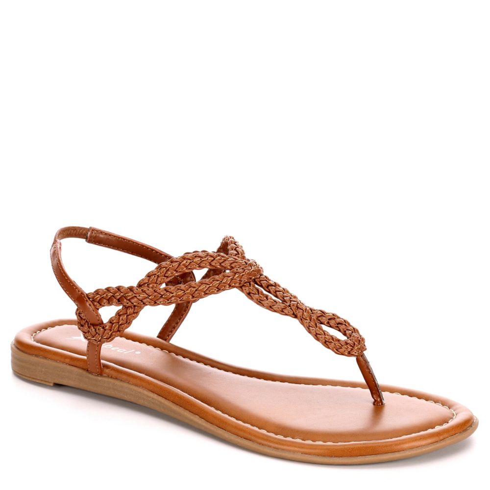 BROWN XAPPEAL Womens Akia Sandal