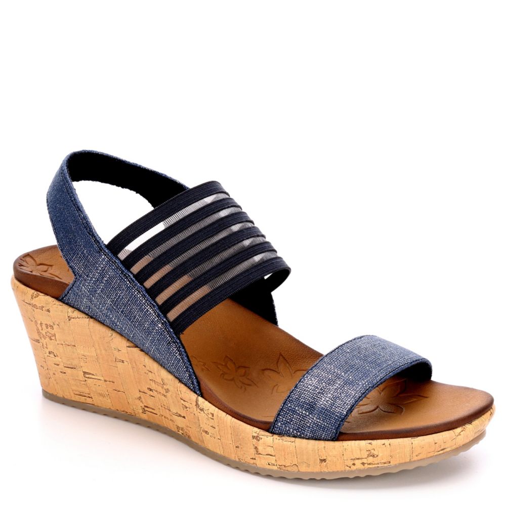 skechers beverlee smitten kitten wedge sandal