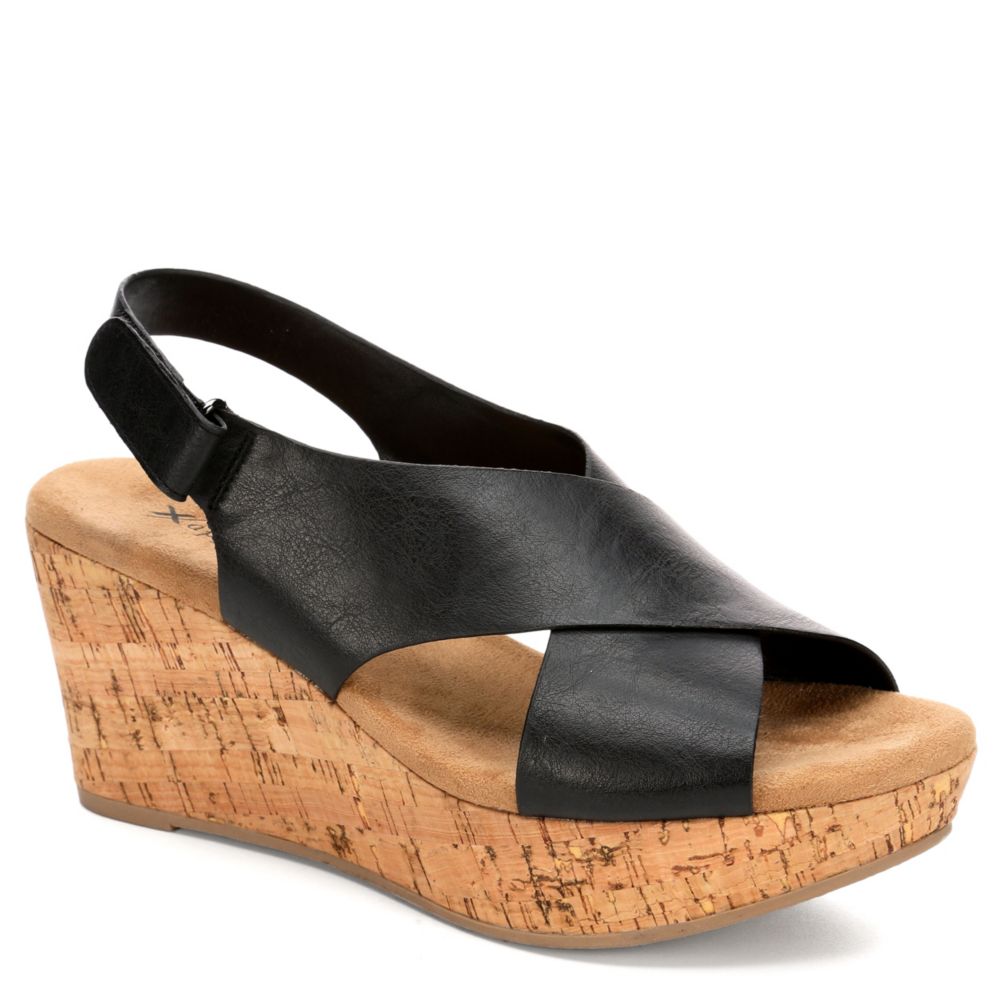 Black Xappeal Womens Gabrielle Sandals Rack Room Shoes