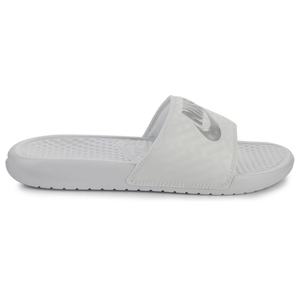 nike benassi slides grey