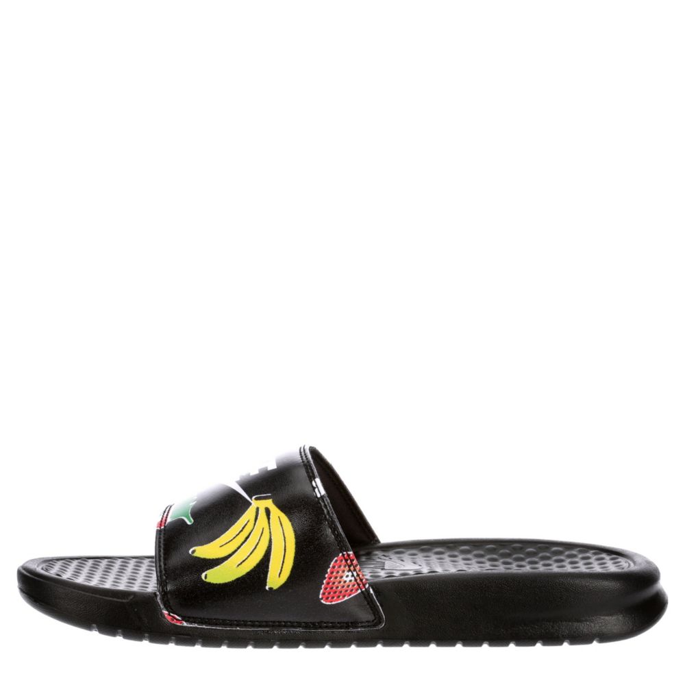 womens floral nike slides