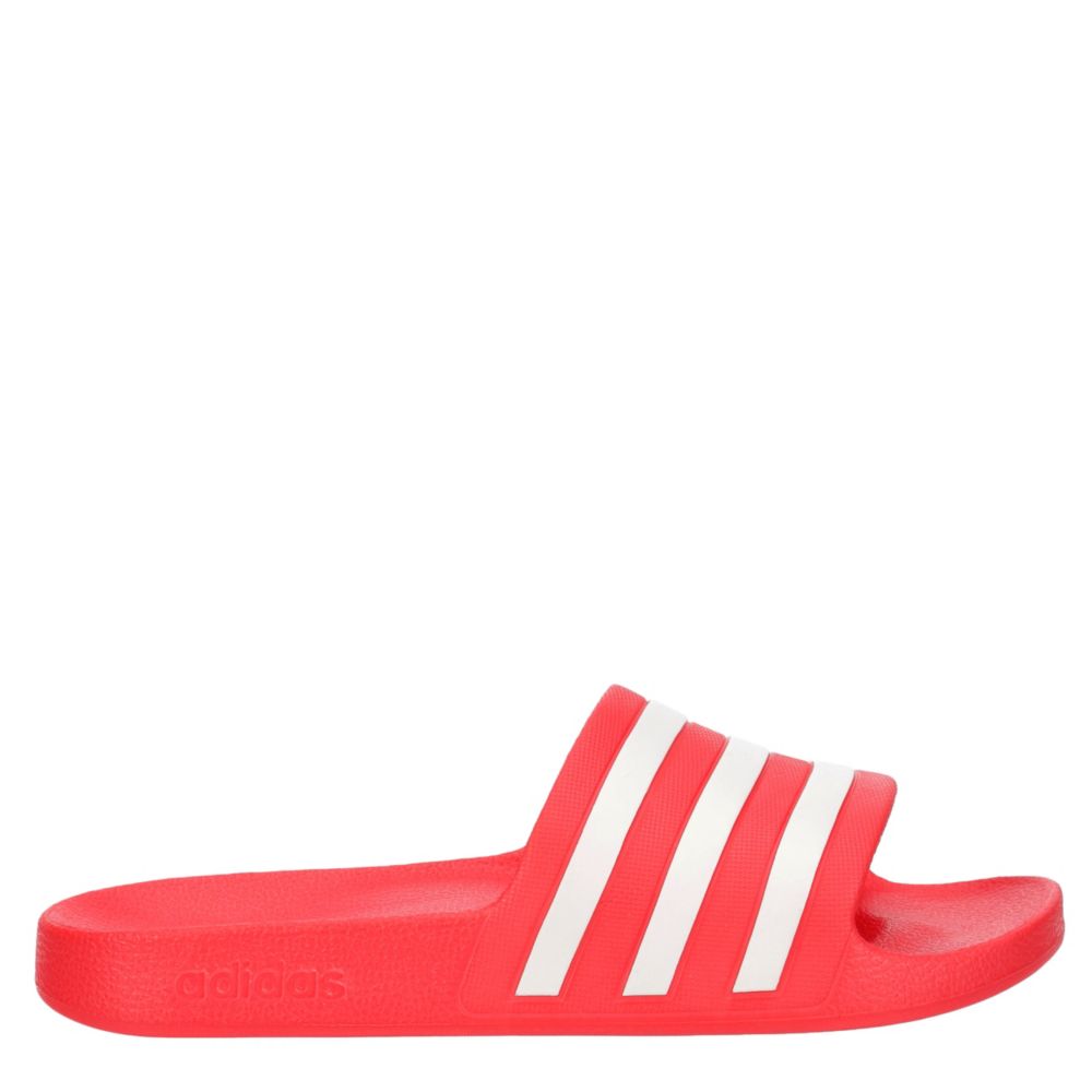 adilette slides red