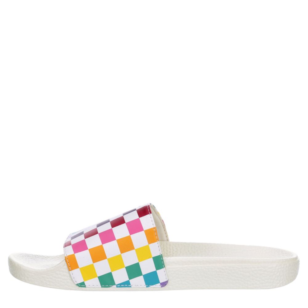 vans slides womens two straps