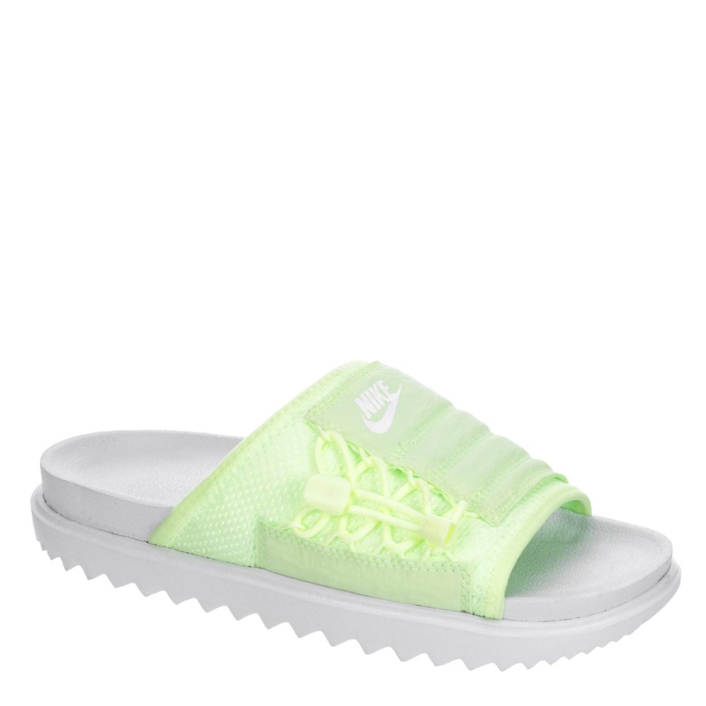 lime green nike sandals